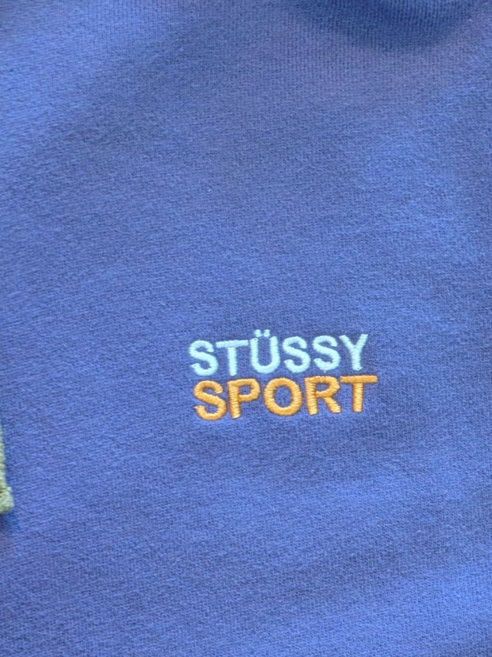 Stussy Sport Color Block Pullover Hoodie - Size S - Picture 2 of 5